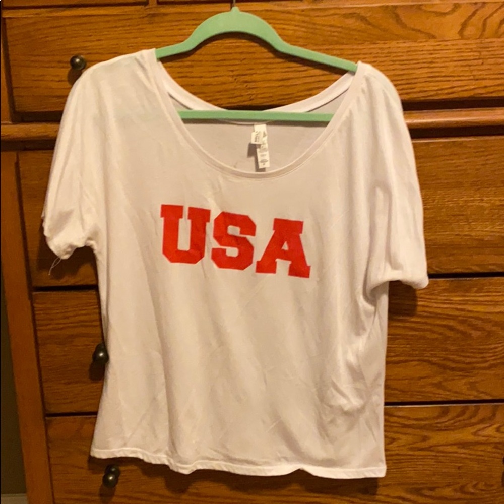 USA top off the shoulder